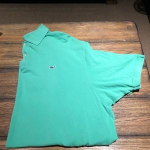 Vineyard Vines Green Polo
